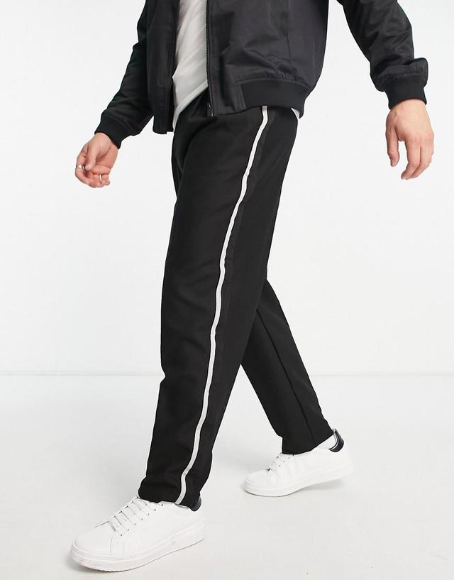 River Island tapered pleated smart pants Product Image