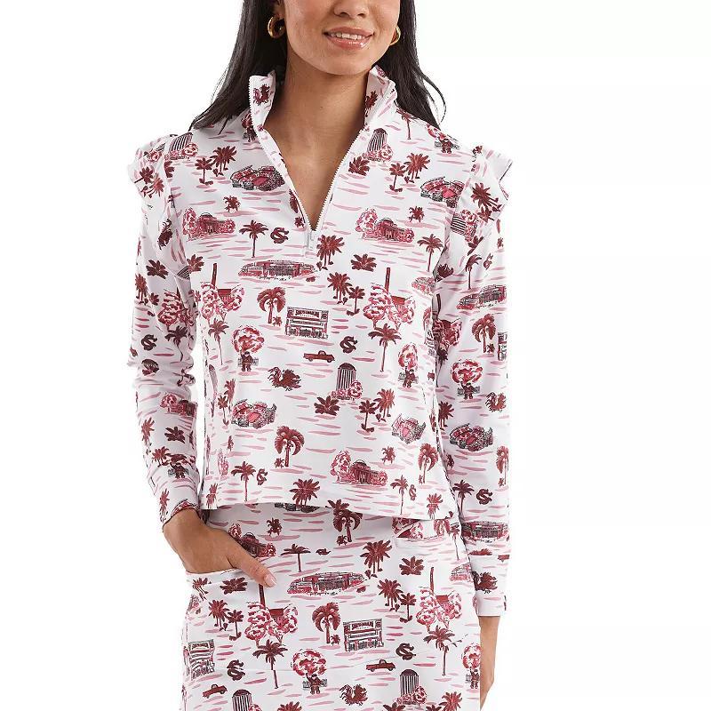 Womens Smith & Quinn /Garnet South Carolina Gamecocks Tailgate Collection Grayson Top Product Image