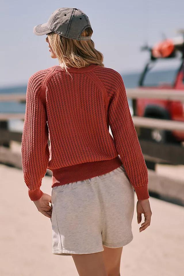 Varley Clay Long-Sleeve Knit Sweater Product Image