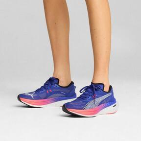 PUMA Deviate NITROâ¢ 3 Women's Running Shoes in Lapis Lazuli/Sunset Glow Product Image