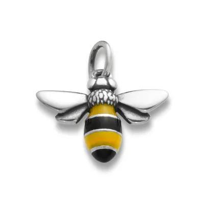 Enamel Bumble Bee Charm Product Image