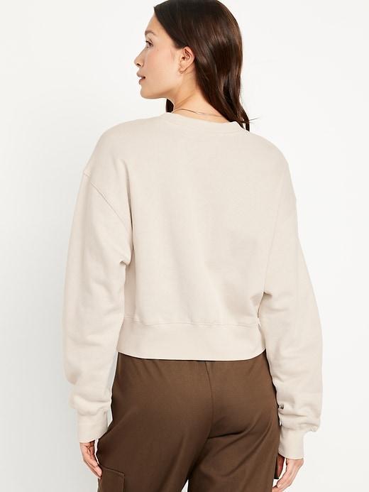 SoComfy Drop-Shoulder Crew-Neck Sweatshirt Product Image