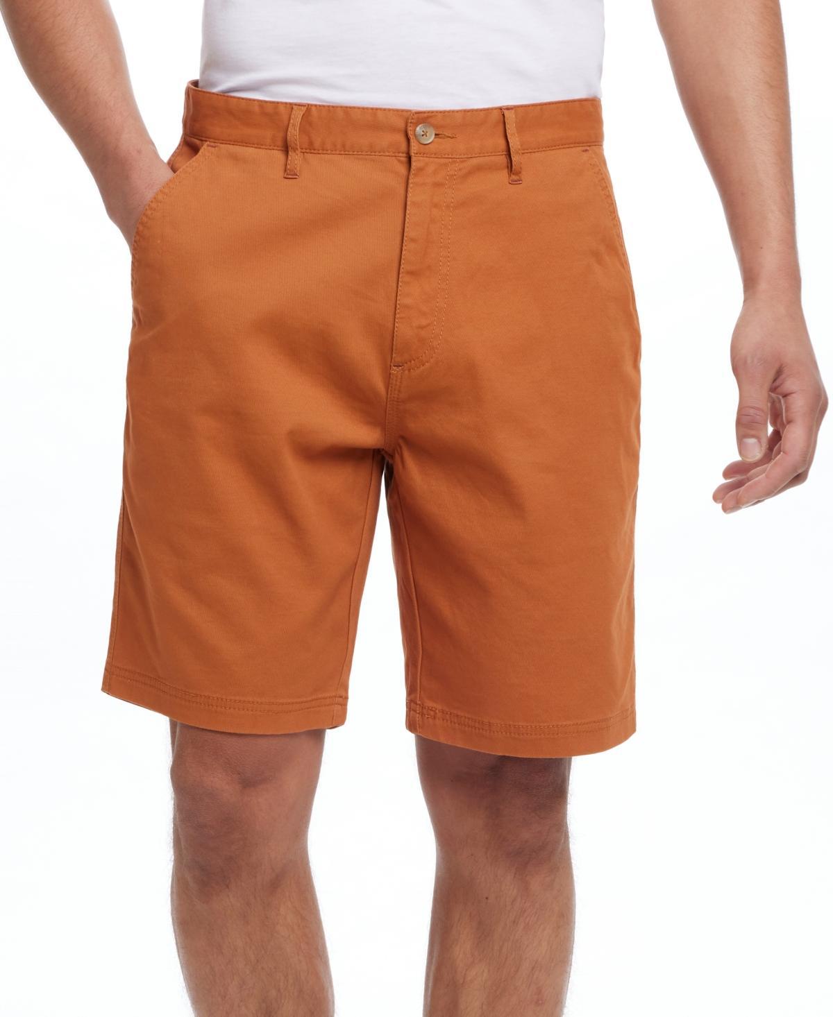 Weatherproof Vintage Mens 9 Cotton Twill Stretch Shorts Product Image