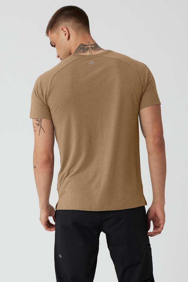 The Triumph Crew Neck Tee - Gravel Product Image