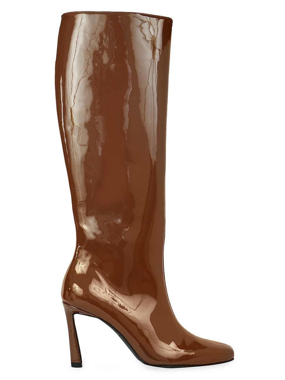 Womens Liz Patent Knee-High Boots product image