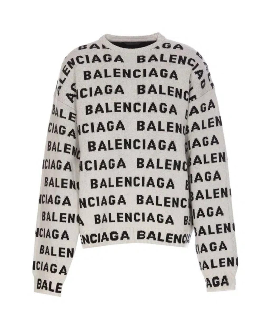 BALENCIAGA Sweaters In White Product Image