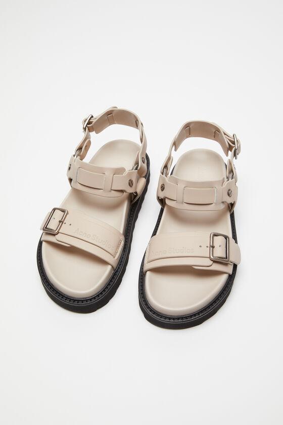 Leather buckle sandal Product Image