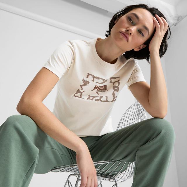 Cheetah Box Logo Women's Tee Product Image