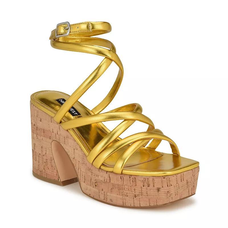 Nine West Corke Ankle Strap Platform Sandal Product Image