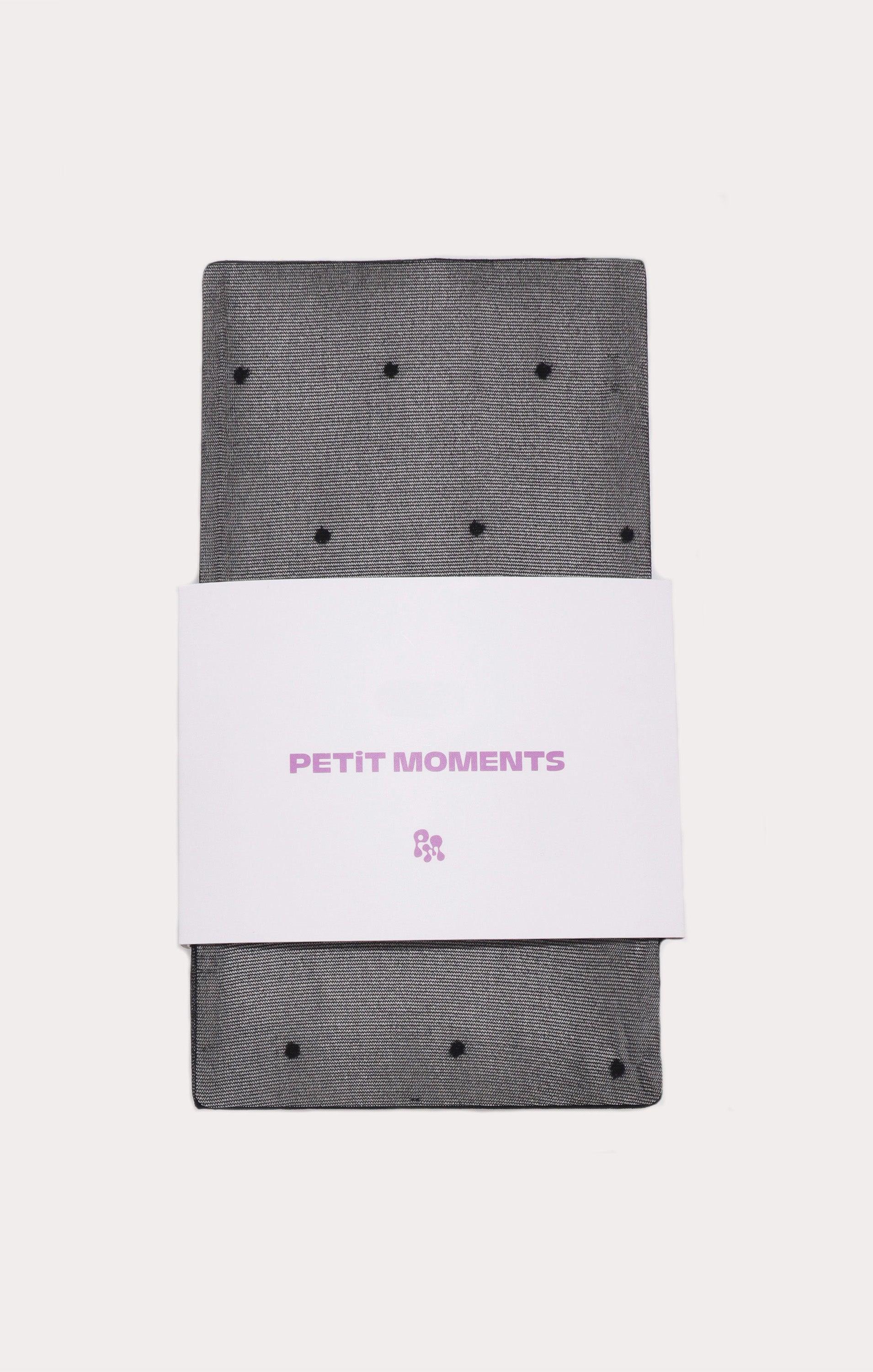 Petit Moments Dot Tights ~ Black Product Image