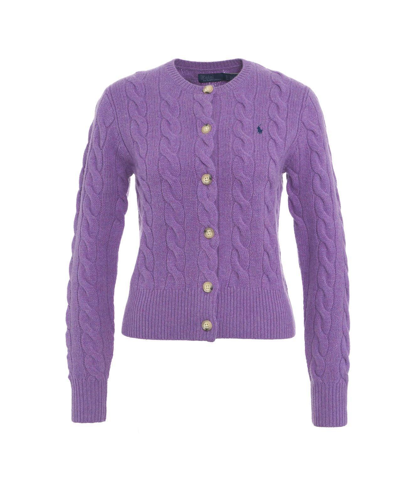 Cardigan in maglia intrecciata Female Product Image