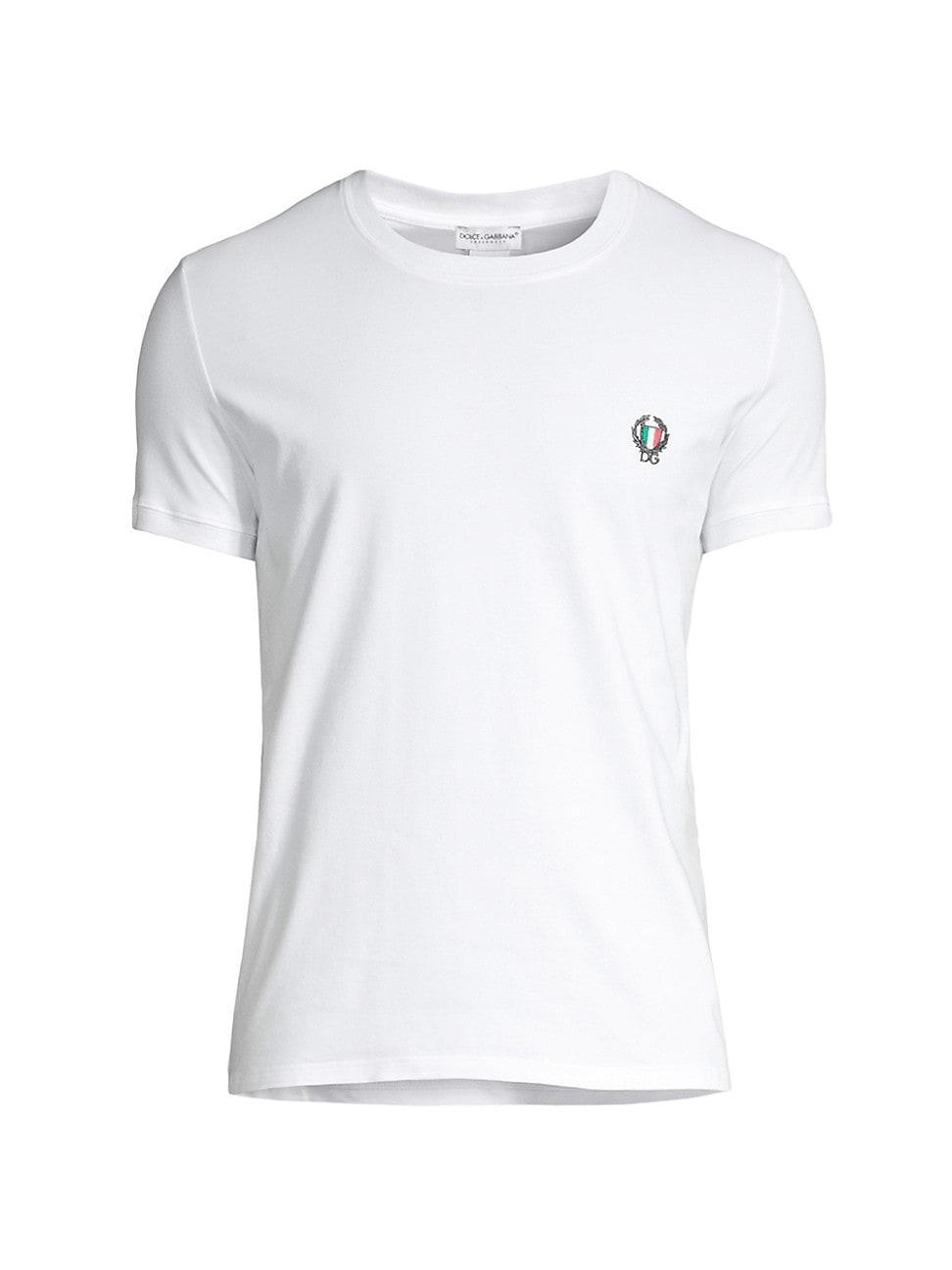 Mens Sport Crest Crew T-Shirt Product Image