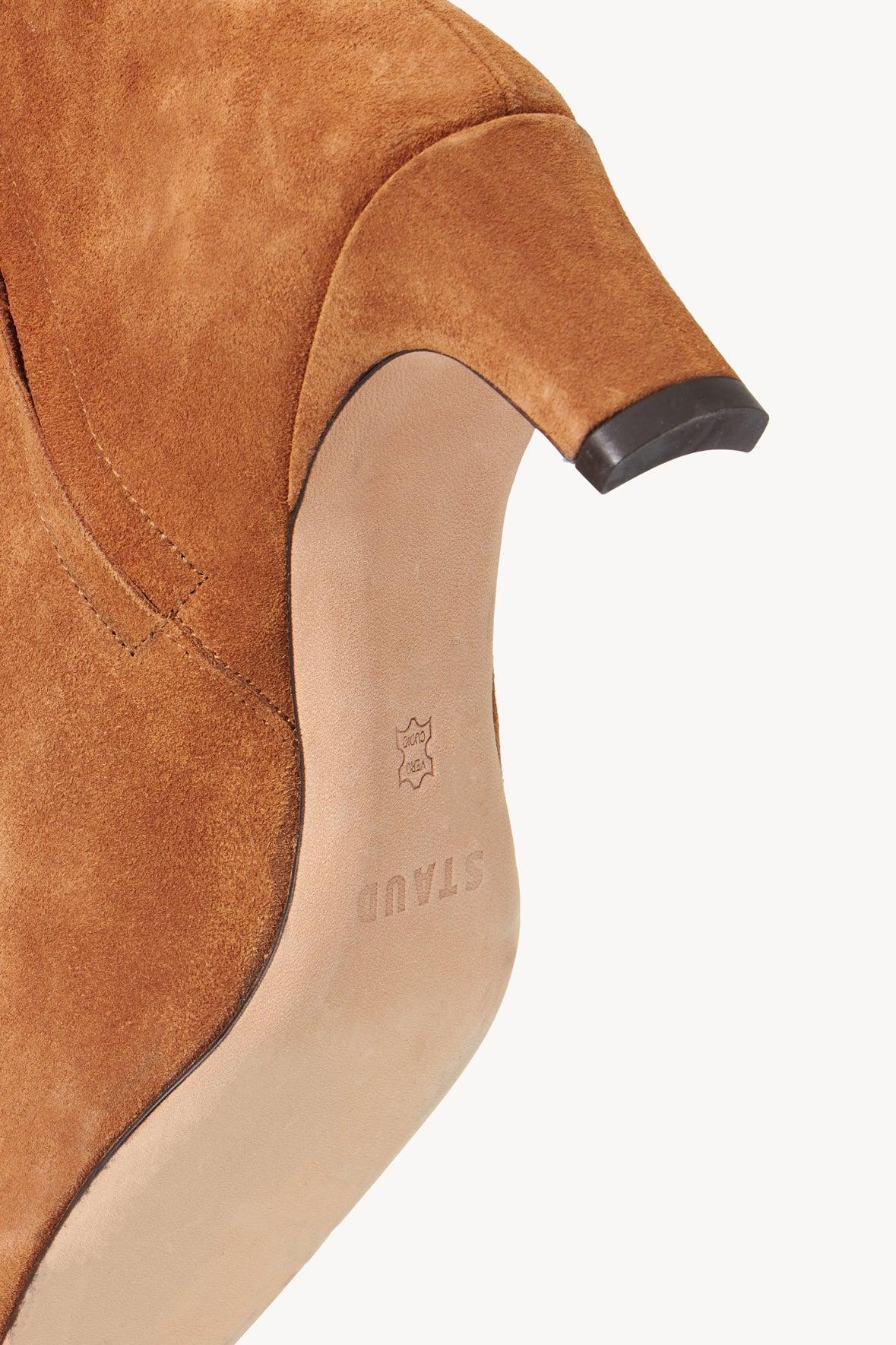 WALLY ANKLE BOOT | TAN SUEDE Product Image