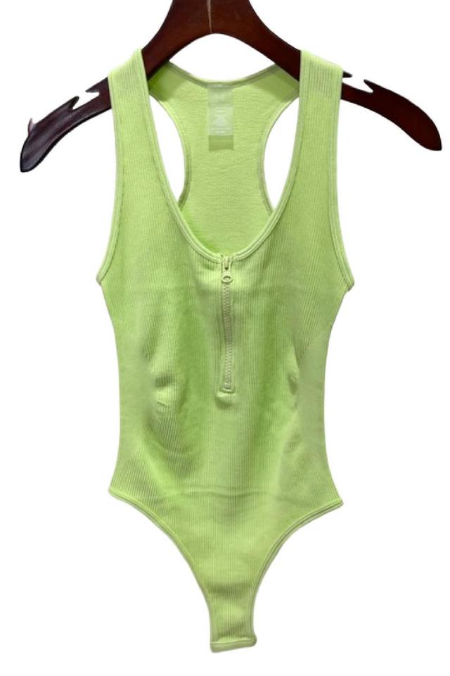 Active Wear Zip Bodysuit Product Image