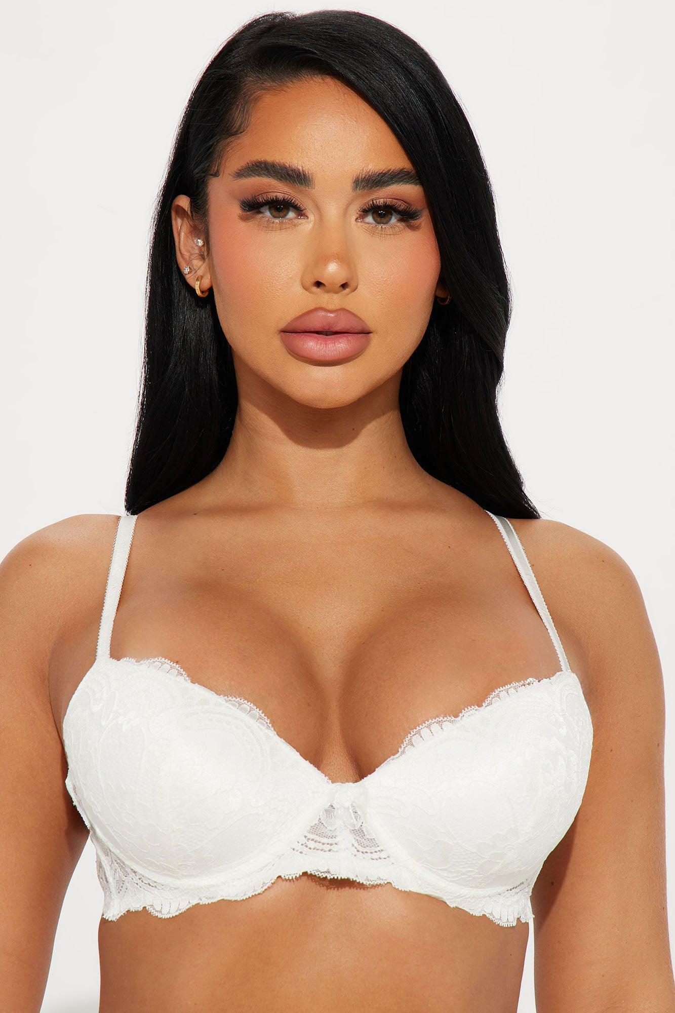 Sweet Fantasy Extreme Push Up Lace Bra - Ivory Product Image