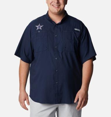 Columbia Men's PFG Tamiami Short Sleeve Shirt - Big - Dallas Cowboys- Product Image