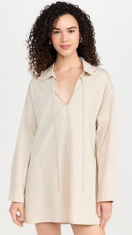 Enza Costa Poplin Caftan | Shopbop Product Image