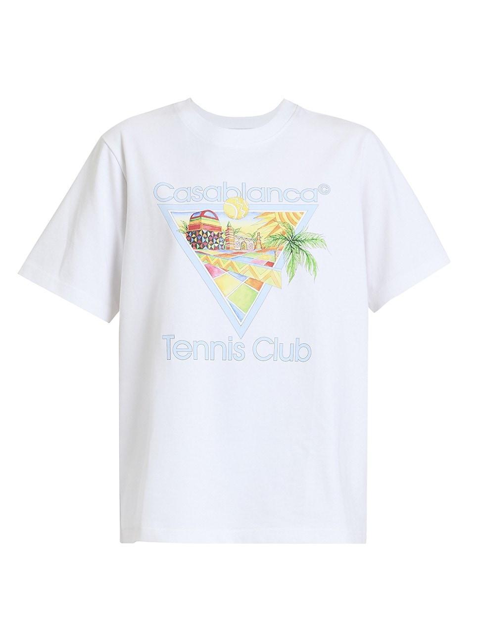 Womens Tennis Club Logo T-Shirt Product Image