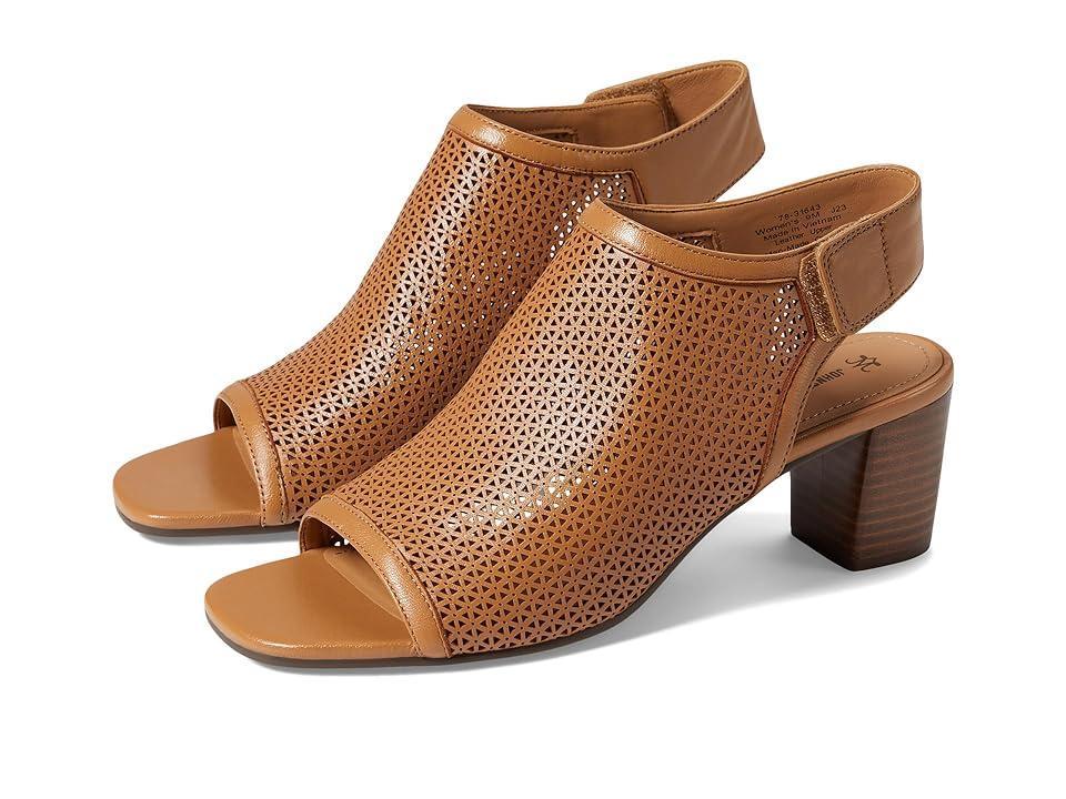 Johnston & Murphy Evelyn Perfed Open Toe Bootie Women's Sandals Product Image