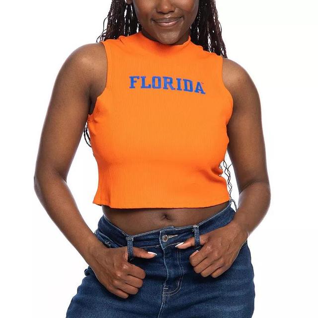 Womens ZooZatz Florida Gators Cropped Tank Top Product Image