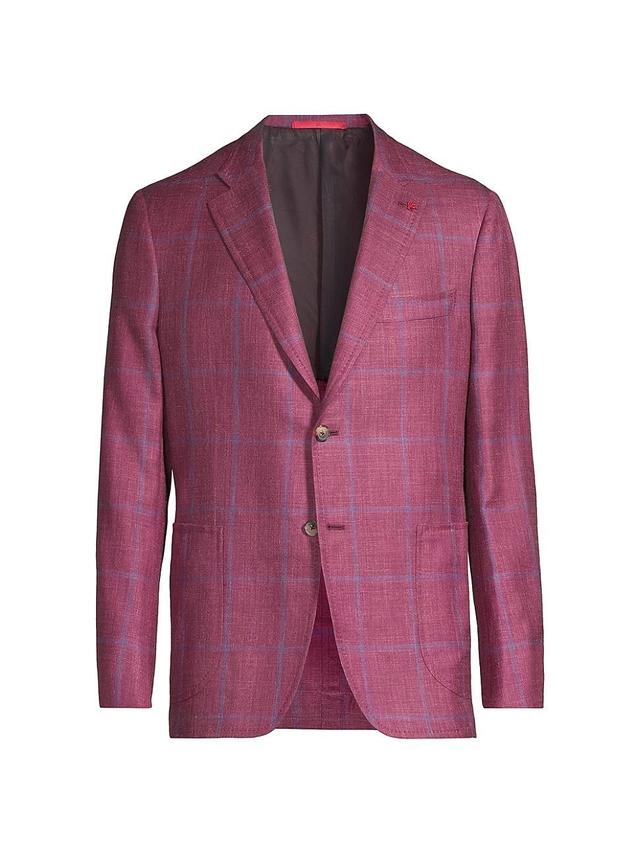 Mens Windowpane Capri Sport Jacket Product Image