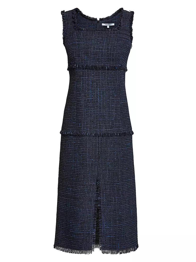 Faye Jacquard Midi-Dress Product Image