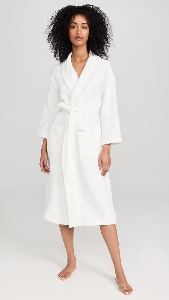 Barefoot Dreams Muslin Cotton Spa Robe | Shopbop Product Image