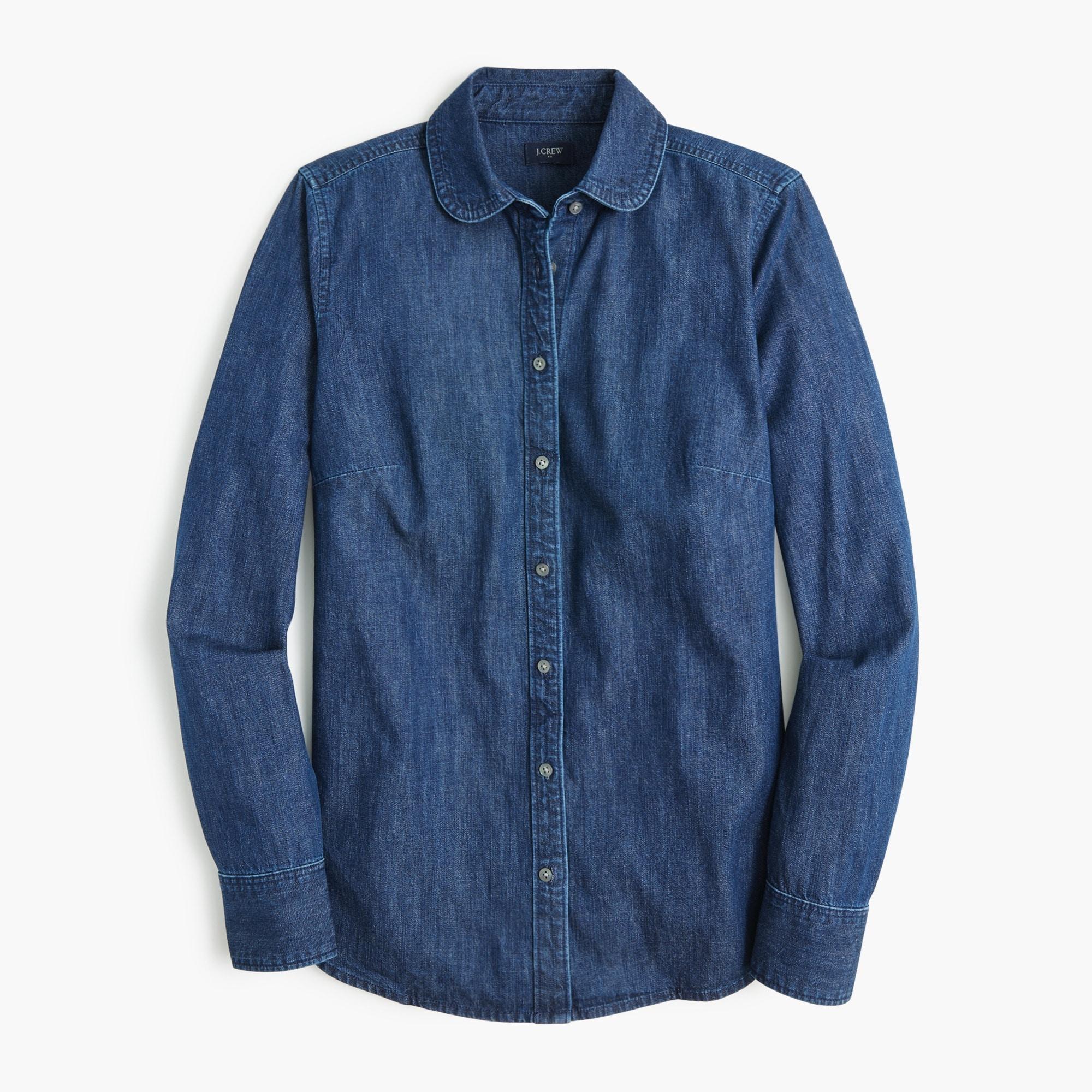 Chambray button-up shirt Product Image