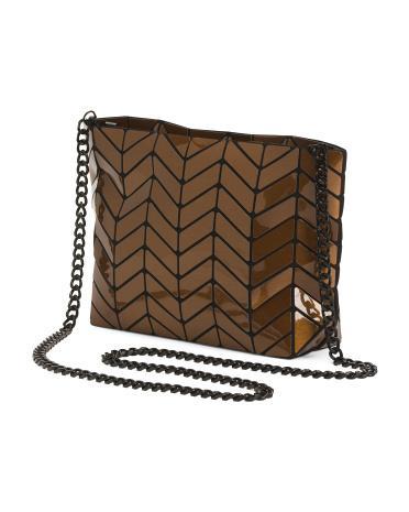 Chevron Geometric Clutch for Women Product Image