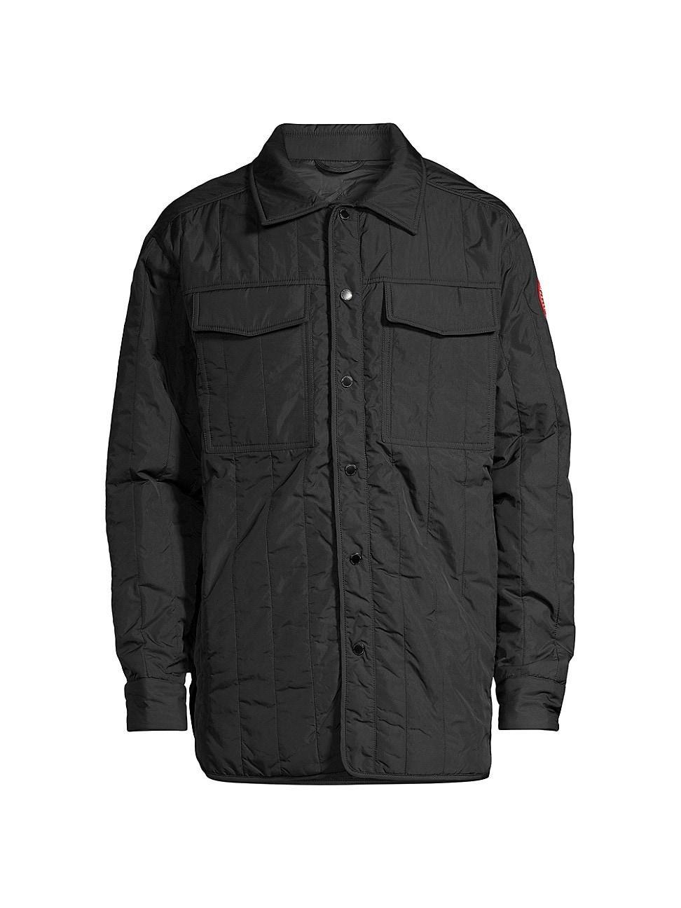 Mens Carlyle Quilted Shirt Jacket Product Image