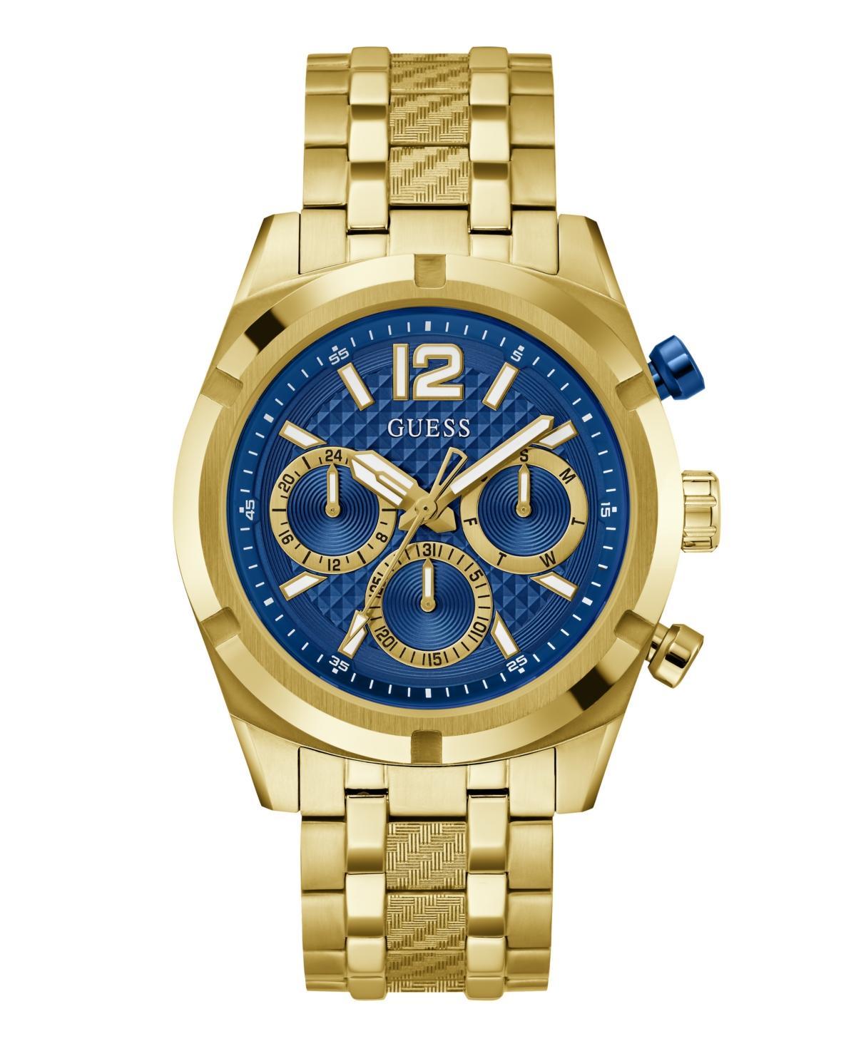 Mens Analog Gold-Tone Steel Watch 44mm - Gold Tone Product Image