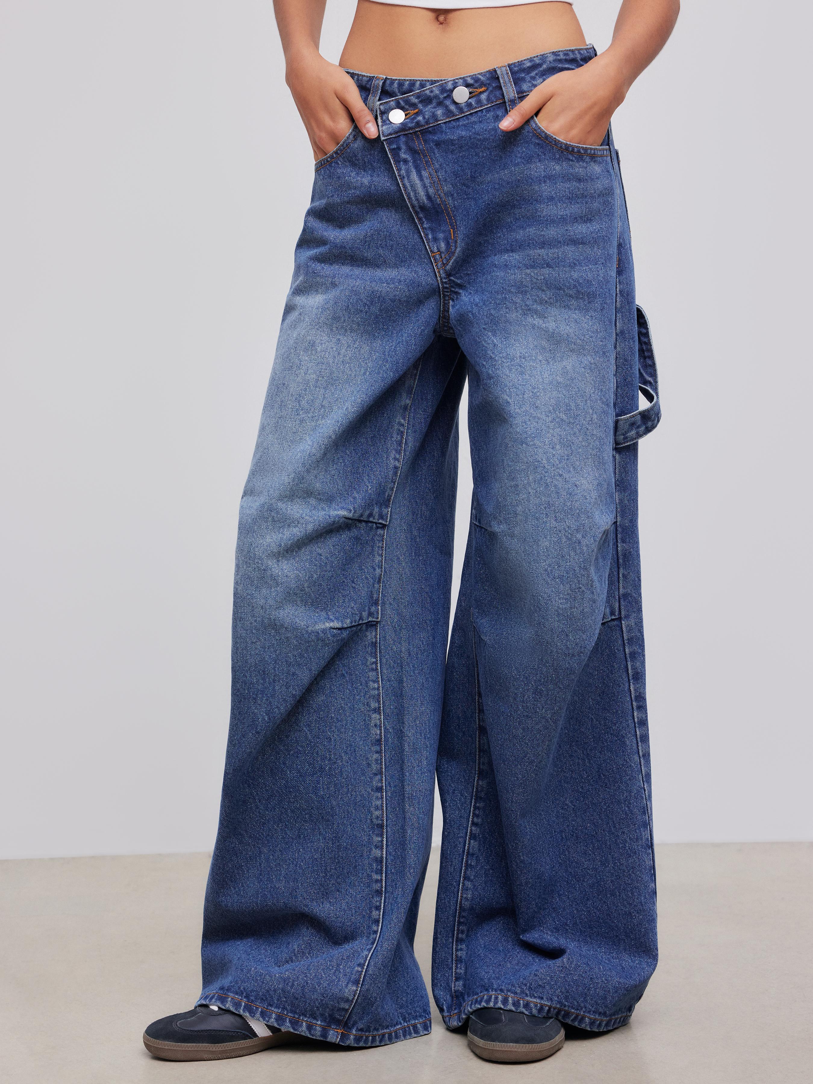 Cider Denim Low Rise Solid Pocket Jeans product image