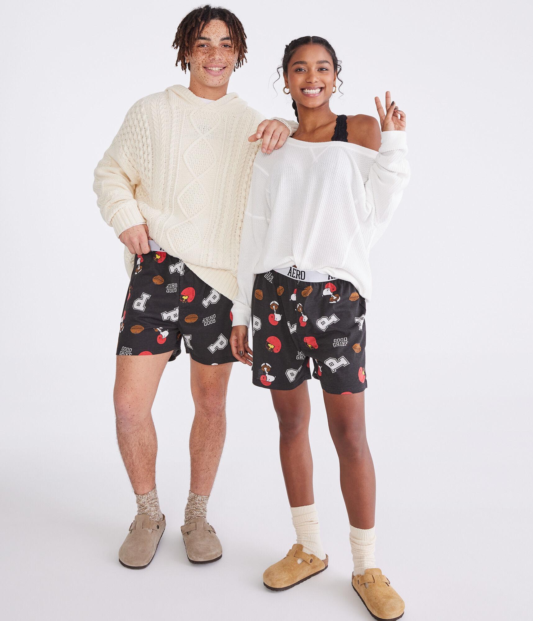 Peanuts® | Aéropostale Good Grief Knit Boxers Product Image