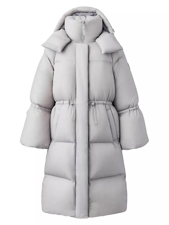 Lenzi Hooded Matte Shell Puffer Down Coat Product Image