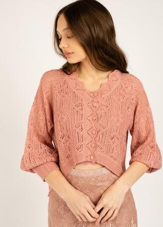 Jelana Sweater in Ashe Rose Product Image