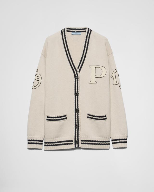 Wool and cashmere cardigan Product Image