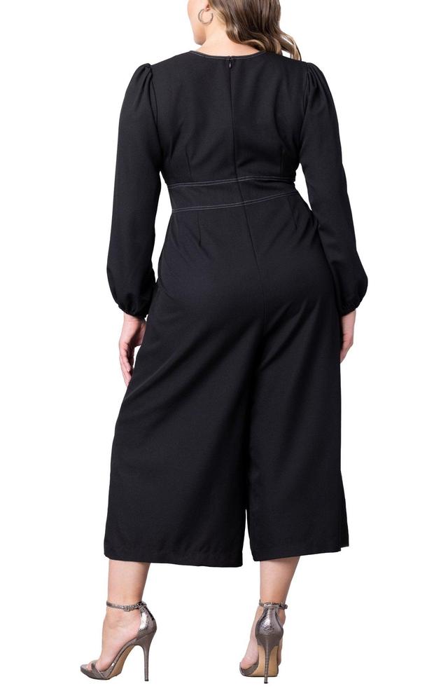 Tessa Cropped Wide-Leg Jumpsuit - Plus Product Image