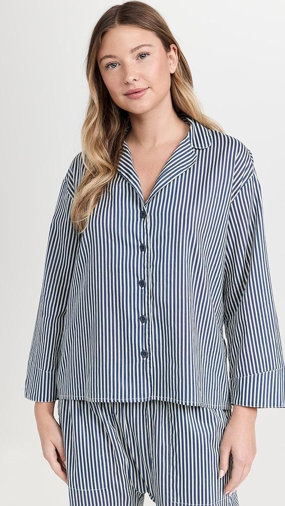 THE GREAT. The Pajama Shirt | Shopbop Product Image