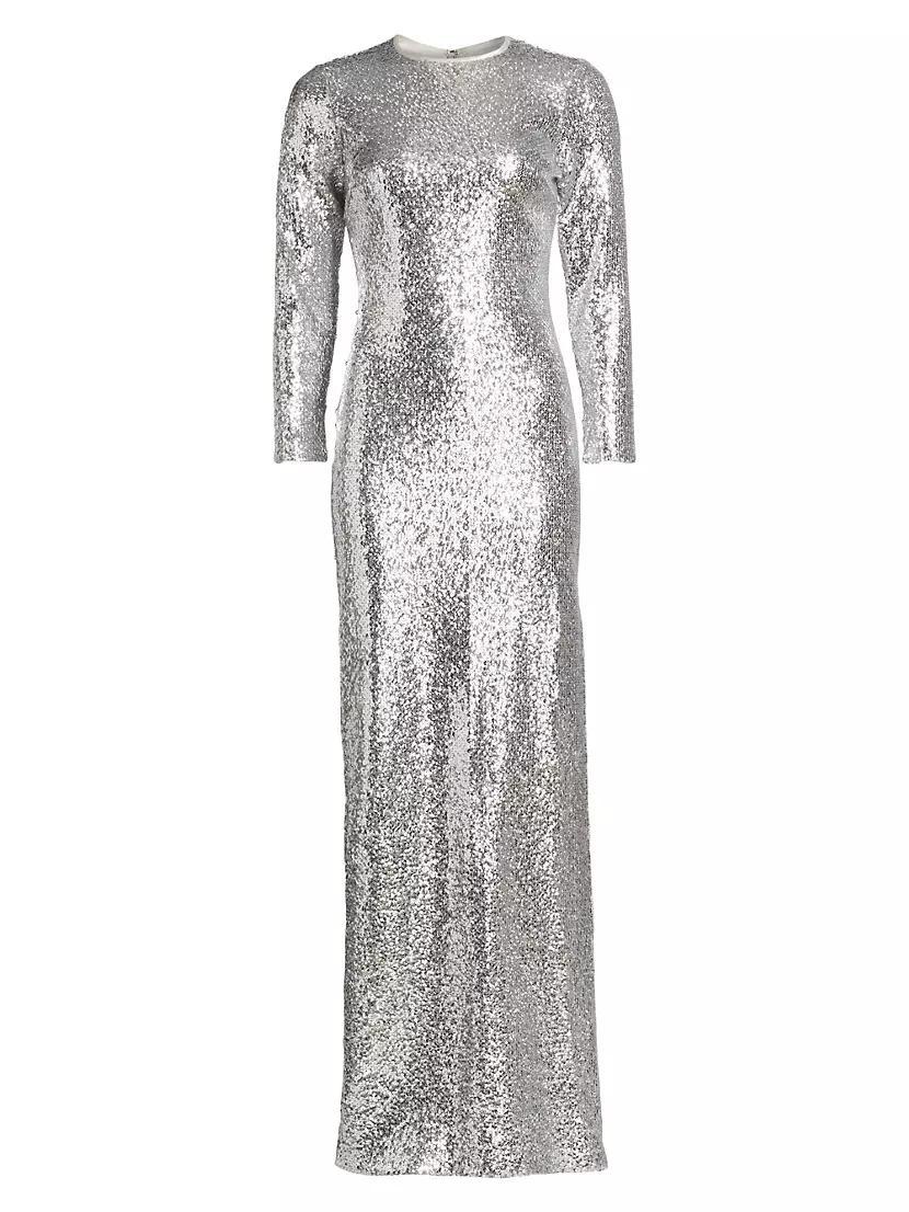 Gianna Sequin Column Gown Product Image