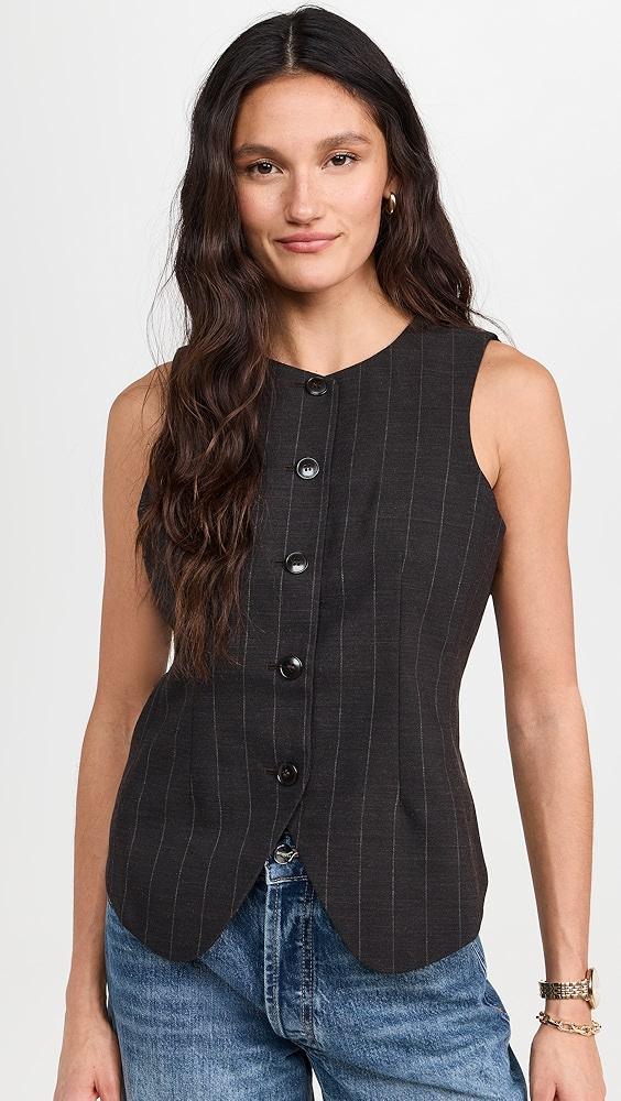 Madewell Top Bayley Vest | Shopbop Product Image