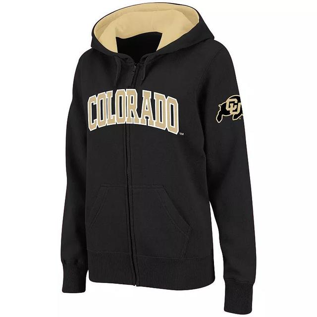 Womens Stadium Athletic Colorado Buffaloes Arched Name Full-Zip Hoodie Product Image