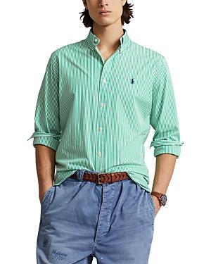 Polo Ralph Lauren Classic Fit Striped Stretch Poplin Shirt Product Image