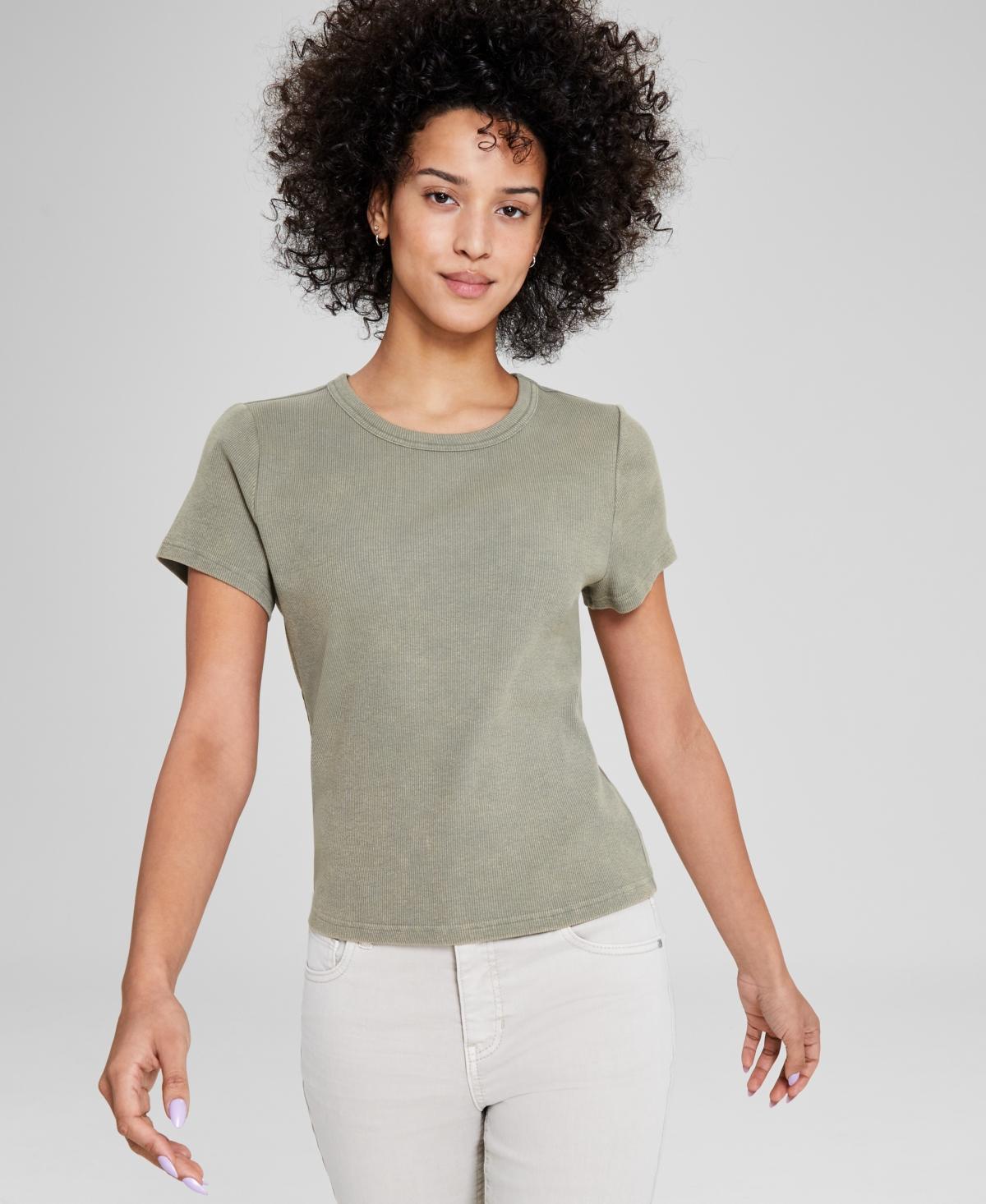 And Now This Womens Crewneck T-Shirt, Created for Macys Product Image