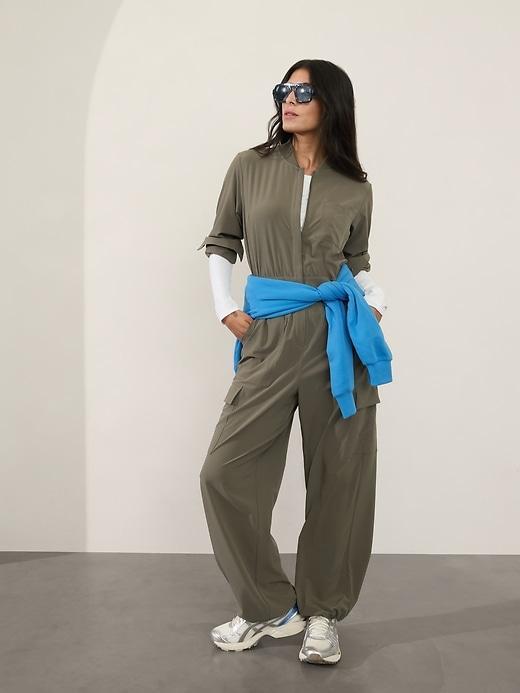 Brooklyn Long Sleeve Jumpsuit Product Image