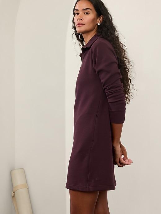 Cozy Karma 1/2 Zip Dress Product Image