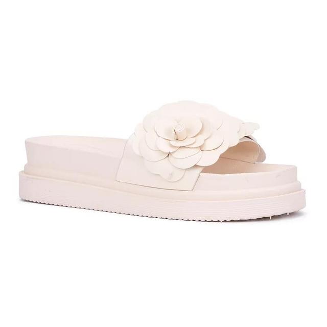 New York & Company Camilia Womens Platform Slides Product Image