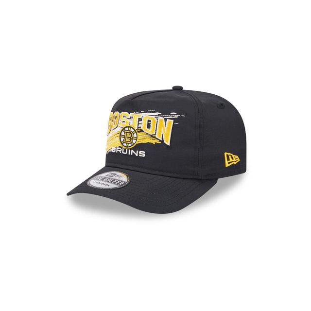 Boston Bruins Throwback Brush Golfer Hat Male Product Image