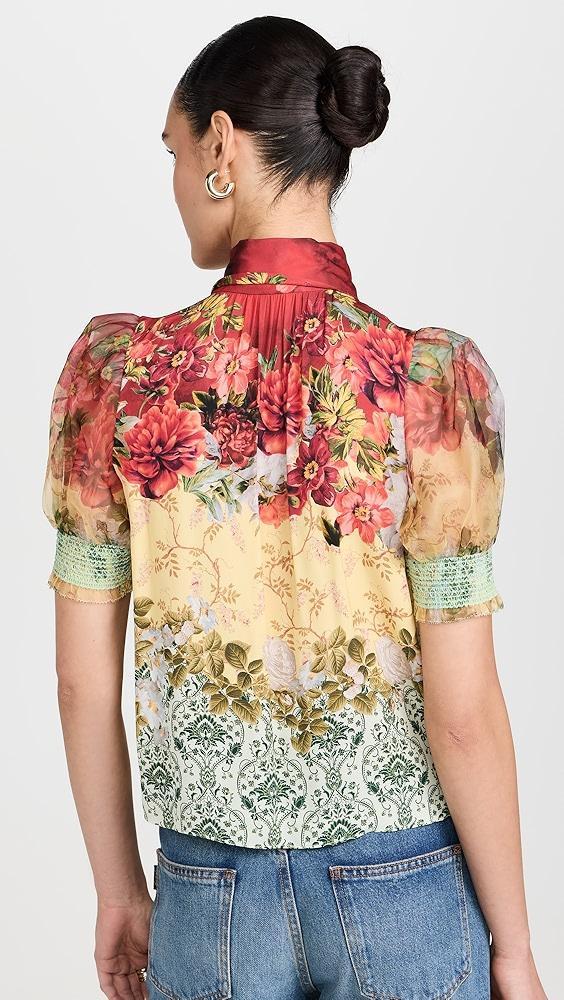 alice + olivia Brentley Blouse | Shopbop Product Image