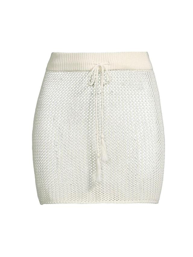 L Space Coast Is Clear Crochet Cover-Up Miniskirt Product Image