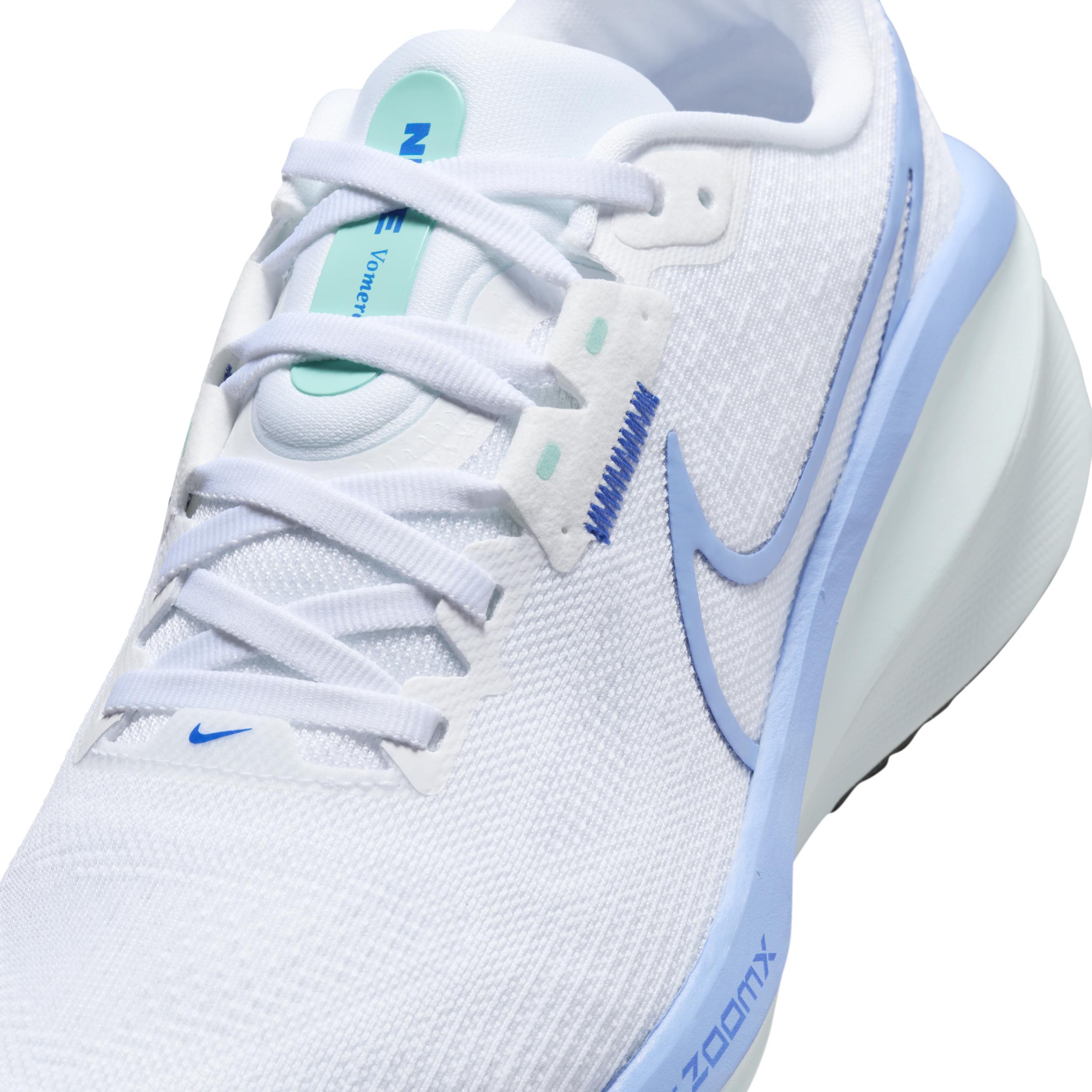 Nike Womens Nike Vomero 17 - Womens Shoes White/Royal Pulse/Glacier Blue Product Image